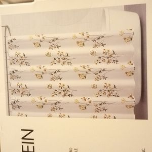 Calvin Klein valley floral shower curtain